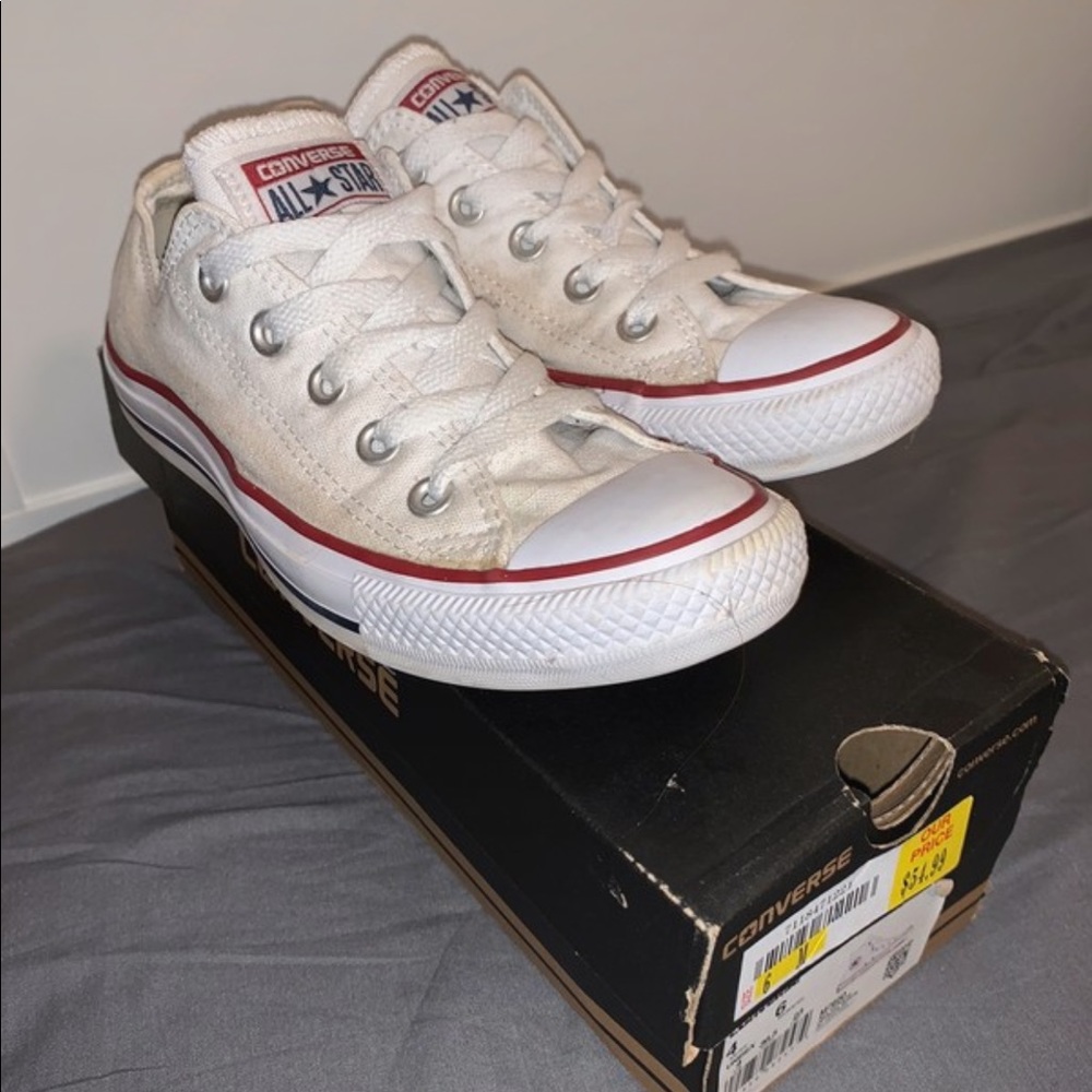 White Chuck Taylor Converse